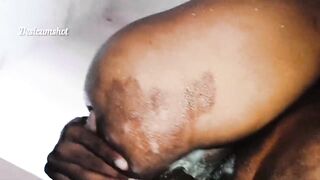 Housewife pushpa rani fucked by her stepson in bathroom when she cought bathing