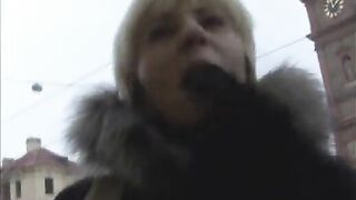 Czech Milf Gives a Head for a Horny Cock
