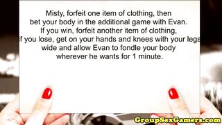 Lulu and Misty Mild in ffm threeway play game