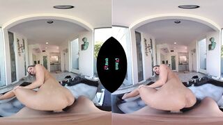 Fucking your busty brunette wife before she goes out with her girlfriends in VR