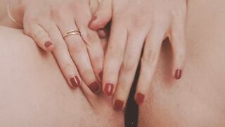 FINGERS ONLY - Trish's sensual pussy play