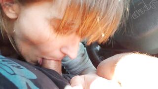 Amateur public blowjob