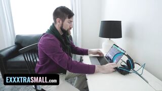 Exxxtra Small - Hide And Seek Game Gets Naughty When Lily Thot's Horny Neighbour Caught Her