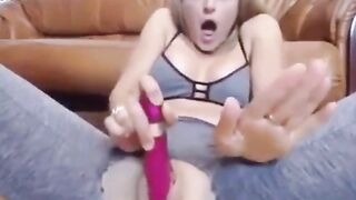 Eyerolling squirt!