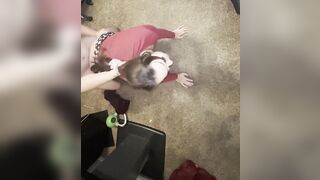 Letting my step-son practice with my ass - Natalya