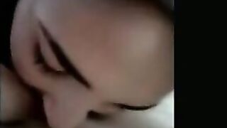 Girlfriend Suck My Dick - Cum in Mouth.