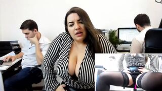Fun and oddly quite sexy roleplay cam show. Big busty bbw