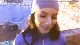 For REAL! we got caught doing a public blowjob