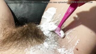 New hairy bush big clit close up video compilation pov