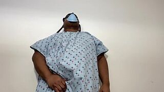 Horny Coronavirus COVID19 Patient masturbating