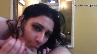 Agatha drooling on the neighbor's ass