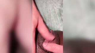Black pussy cums and won't stop squirting - Carila Pearls Pussy Massage Orgasm
