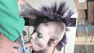 Punk sluts also want to be banged hard