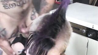 Punk sluts also want to be banged hard