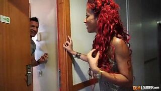 horny black girl in spanish