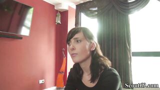 GERMAN SCOUT - TEEN LIA LOUISE 3SOME BY OLD AND YOUNG MAN