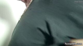 GERMAN SCOUT - TEEN LIA LOUISE 3SOME BY OLD AND YOUNG MAN