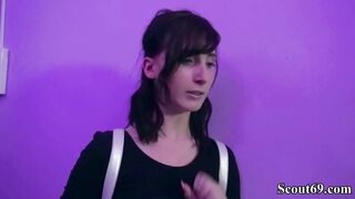 GERMAN SCOUT - TEEN LIA LOUISE 3SOME BY OLD AND YOUNG MAN