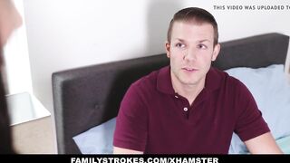 Horny Latina Uses Step-Son as Fucktoy