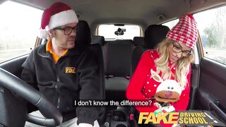 Fake Driving Randy instructor fucks Kiwi MILF hard on driving lesson