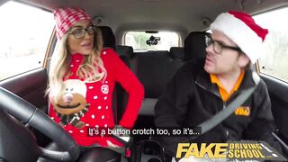 Fake Driving Randy instructor fucks Kiwi MILF hard on driving lesson