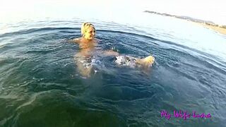 Summer 2018 in Frejus morning fuck on the beach