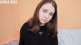 I hid the dildo in myself so my stepfather wouldn't notice. Anna Bali