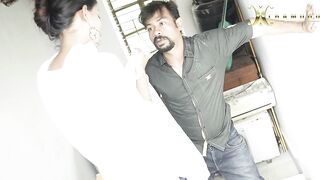 DESI COUPLE SINGING WITH GUITER IN ROOF (OUTDOOR)