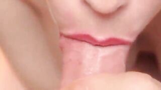 Close Up Blowjob and Cumshot