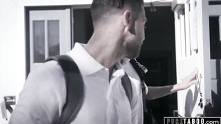 PURE TABOO Nerd Kristen Gets Bullies into DP Fuck