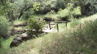 Madelyn Marie And Natasha Marley In A Hot Outdoor Threesome