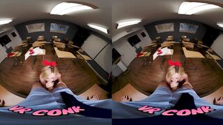 VRConk Shy Student No Longer Wants To Be A Virgin VR Porn