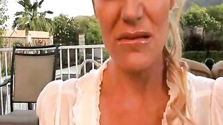 Massive Titted Wifey Sucking and Fucking Your Cock