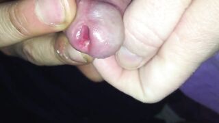 Dirty cockhole stretching fingering and tongue with spit