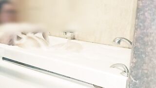 Indian Bbw Aunty Taking Shower in Bathtub Showing Her Huge Boobs and Ass