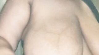Indian Bbw Aunty Taking Shower in Bathtub Showing Her Huge Boobs and Ass