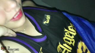 Can't let my stepbrother go to bed without fucking me first - Spanish Porn