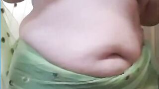 indian bhabi teasing her husband in net saree