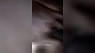 Crimpy pussy fingering inside bathroom