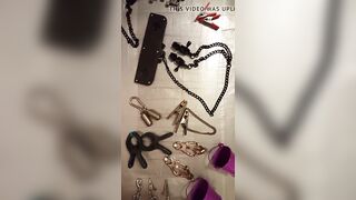 Nipple torture devices