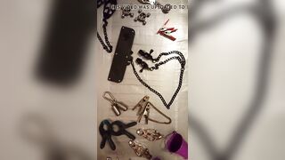 Nipple torture devices