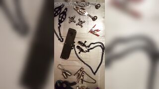 Nipple torture devices