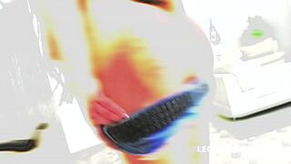 4on1 Welcome to Porn with Monica Brown 1st time Balls Deep Anal & DP