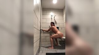 Tyler Shay Masturbates in Public Gym Shower