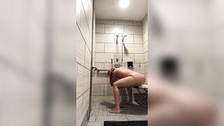 Tyler Shay Masturbates in Public Gym Shower