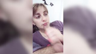 cock sucking with blooper at the end, funny video