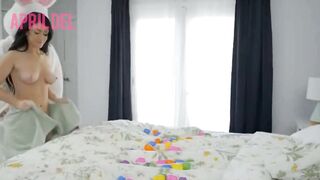 Step sister and step mom with brother and father all family members are inviting each other
