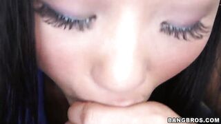 Asian Babe Alina Li Dick Sucking