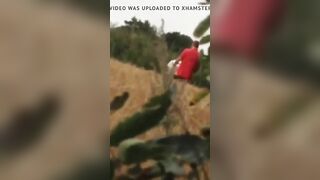 Danish couple caught fucking on highway