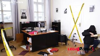 Must-see deep double anal penetration for naughty Police Officer Mia Linz GP830